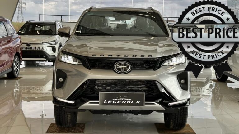 New Toyota Fortuner 2025 – Stylish SUV with Powerful 275 HP Turbo Engine & 48 KMPL Efficiency