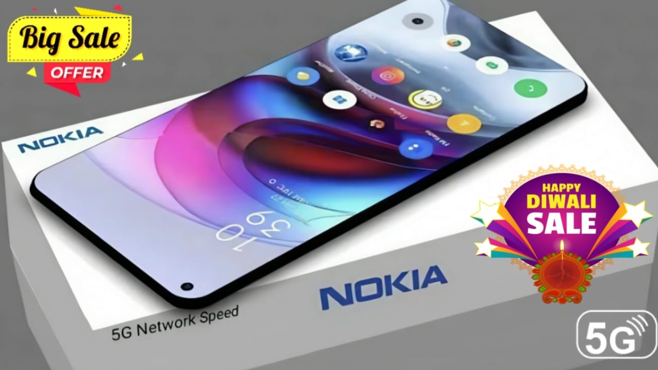 Nokia 5G Ultra at ₹9,999 – 200MP Camera, Super Fast 200W Charging & Stylish Look!