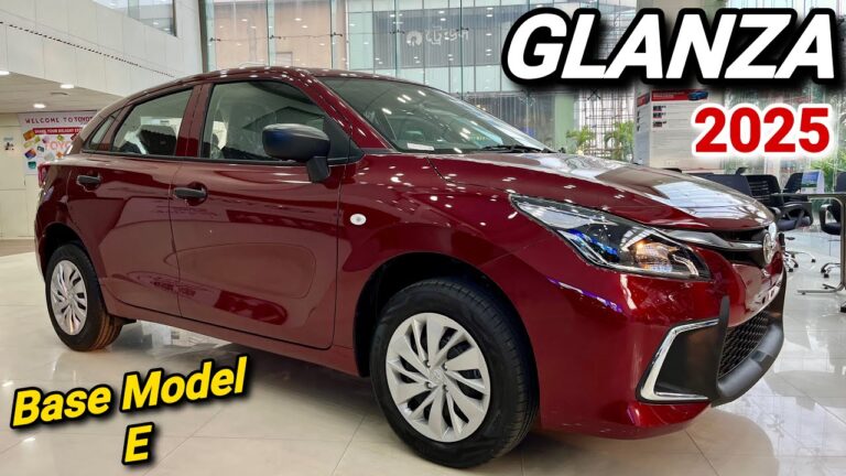 Toyota Glanza 2025 Launch – Smart Hybrid Hatchback with Luxury Interiors & 30 km/l Mileage!