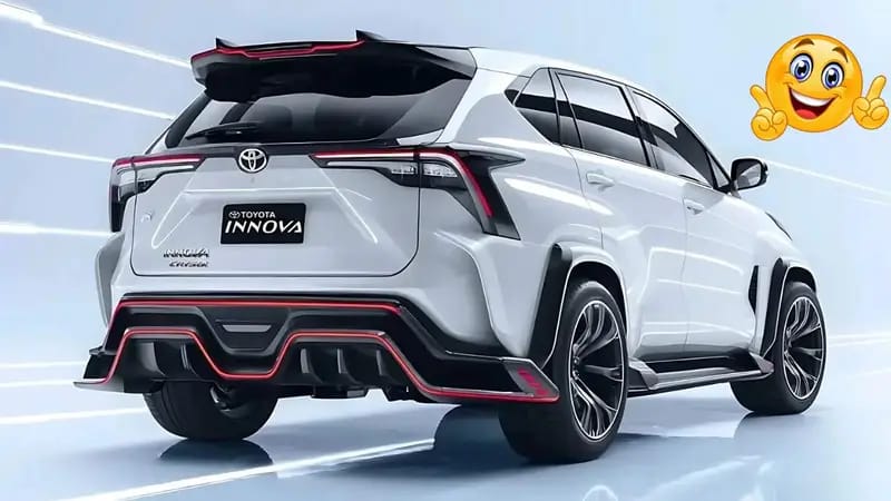 Toyota Innova Crysta 2025 Launch – Powerful 2.8L Diesel Engine, Luxury Interior & 20 km/l Mileage!