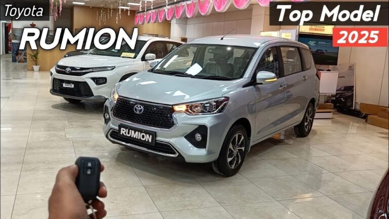 Toyota Rumion 2025 – Smart Hybrid MPV with Premium Design & 26 km/l Mileage!