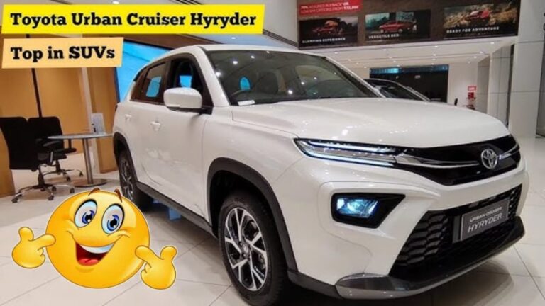 Toyota Urban Cruiser High Rider 2025 – Bold Look, Advanced Features & Comfort | EMI ₹16,000